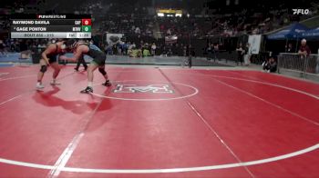 215 lbs Champ. Round 2 - Gage Ponton, Mountain View vs Raymond Davila, Capital