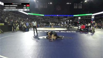 113 lbs Consi Of 8 #1 - Elias Castaneda, Bella Vista (SJ) vs Rene Cordero, Poway (SD)