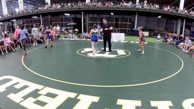 120 lbs Savannah Witt, Pennsylvania Blue vs Anna Bowles, Missouri Blue