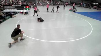 63-67 lbs Cons. Semi - Kash Heinbaugh, Cumberland Youth Wrestling vs Kingston Smith, Thunder Wrestling Club