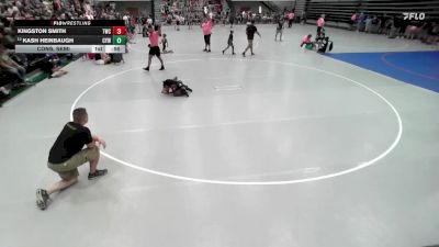 63-67 lbs Cons. Semi - Kash Heinbaugh, Cumberland Youth Wrestling vs Kingston Smith, Thunder Wrestling Club