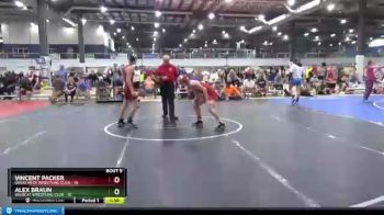 132 lbs Round 3 (6 Team) - Alex Braun, WILDCAT WRESTLING CLUB vs Vincent Packer, GREAT NECK WRESTLING CLUB
