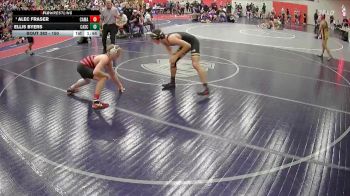 150 lbs Champ. Round 2 - Alec Fraser, Camas vs Ellis Byers, Cascade