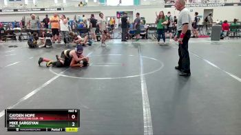 96-100 lbs Round 5 - Cayden Hope, Citrus Wrestling Club vs Mike Sargsyan, Mwc