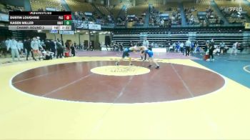 149 lbs Champ. Round 2 - Kasen Miller, Unattached vs Dustin Loughrie, Pratt CC