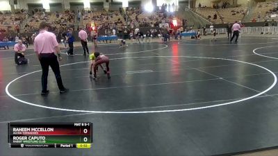 70 lbs 1st Place Match - Roger Caputo, Rabbit Wrestling Club vs Raheem Mccellon, Alcoa Tornadoes