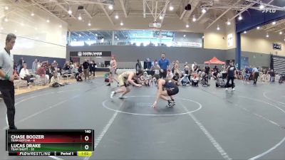 140 lbs Round 5 (8 Team) - Lucas Drake, Team Shutt vs Chase Boozer, Team Gotcha