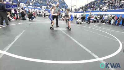 67 lbs Consi Of 8 #2 - Caleb Dixon, Piedmont vs Carter McManus, Piedmont