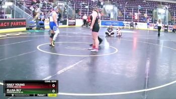 235 lbs Cons. Semi - Haily Young, Athens Area HS vs Ellisa Bly, Horseheads Sr HS