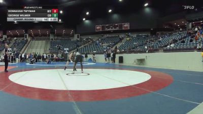 125 lbs Champ. Round 1 - George Wilmer, Cornerstone vs Donnavan Twyman, Indiana Tech