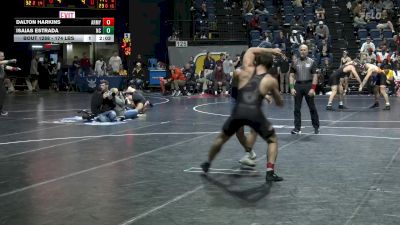 174 lbs Round Of 16 - Dalton Harkins, Army vs Isaias Estrada, North Carolina