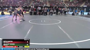 5A 152 lbs Champ. Round 1 - Bradley Bones, Meridian vs Seth Martin, Post Falls