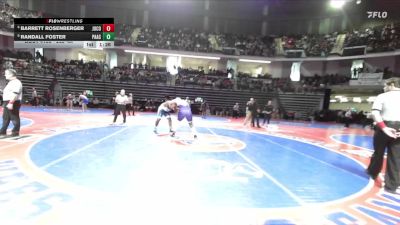 285-4A Champ. Round 1 - Randall Foster, Pace Academy vs Barrett Rosenberger, Jones County