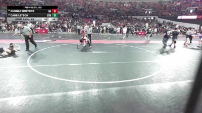 69 lbs Quarterfinal - Cade Letson, Milton Monsters Wrestling Club vs Gunnar Roffers, Aviators Wrestling
