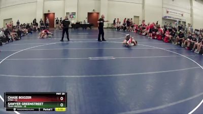 125 lbs Semis & 1st Wrestleback (8 Team) - Chase Boozer, Utah vs Sawyer Greenstreet, Team Oregon