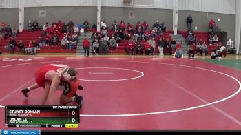 133 lbs Finals (2 Team) - Stuart Donlan, Olivet College vs Dylan Le, Ohio Northern
