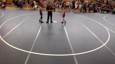 86 lbs Cons. Round 2 - Elijah Pope, IA vs Myles Allen, MN