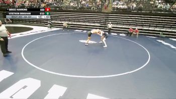 4A 157 lbs Cons. Semi - Stetson Bingham, Mountain Crest vs Brice Hawkins, Hurricane