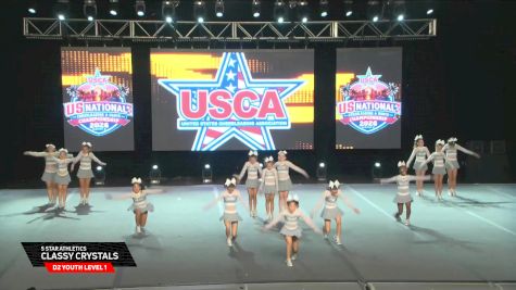 5 Star Athletics - Classy Crystals [2026 D2 Youth Level 1 Day 2] 2026 U.S. National Cheer & Dance Championship