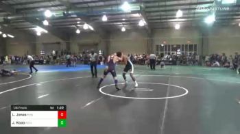 145 lbs Quarterfinal - Leven Jones, Punisher WC vs Jonathan Kopp, No Nonsense