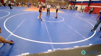 138 lbs Rr Rnd 1 - Audrey Chumney, Henryetta Knights Wrestling Club vs Carmen Rautenberg, Vian Wrestling Club