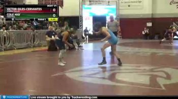 113 lbs Cons. Round 3 - Cole May, Foothill vs Victor Giles-Cervantes, Spring Valley