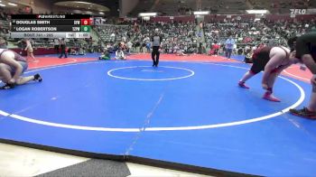 285 lbs Cons. Round 2 - Logan Robertson, Team Zulpo Perryville Wrestling vs Douglas Smith, Searcy Youth Wrestling
