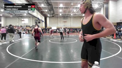 150 lbs Consi Of 8 #1 - Giorgio Kelesidis, Dedham vs Owen O'Reilly, Nauset