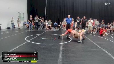 80 lbs Round 7 (8 Team) - Ryan Smedley, Revolution Elite vs Rudy Everin, Junior Terps Northeast