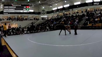 126 lbs 2nd Wrestleback (16 Team) - Jaxon Barnett, Harris County vs James Christian, Lithonia
