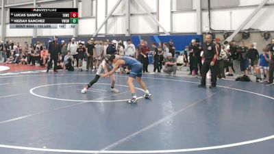105 lbs Champ. Rd Of 32 - Lucas Sample, Team Aggression Wrestling Club vs Keziah Sanchez, Victory Wrestling-Central WA