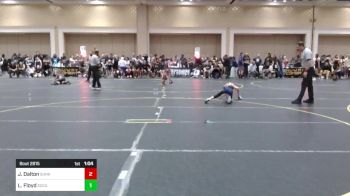 53 lbs Semifinal - Jase Dalton, Sunkist Kids Monster Garage vs Lukas Floyd, SoCal Hammers