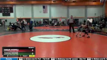 54 lbs Round 5 - Thomas Rohner, Big Game Wrestling Club vs Hadlee Worrell, Big Game Wrestling Club