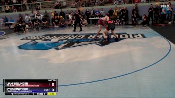 149 lbs 1st Place Match - Liam Bellinger, Soldotna Whalers Wrestling Club vs Sylis Dinwiddie, Pioneer Grappling Academy