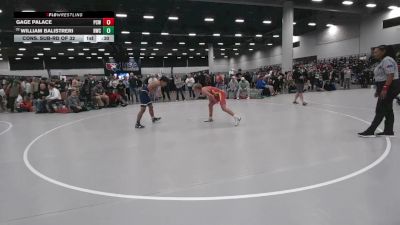 138 lbs Cons. Sub-rd Of 32 - Gage Palace, Payson Club Wrestling vs William Balistreri, Hawkstyle Wrestling Club