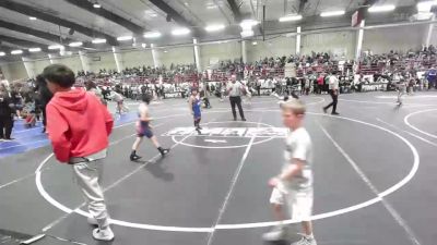 89 lbs Rr Rnd 1 - Josiah Calderon, Carlsbad Combat WC vs Jase Sandoval, Saguache Wolves