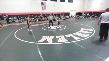 144 lbs Cons. Round 4 - Matthew Laird, JOLIET (CATHOLIC Academy) vs Fischer Barr, Columbia (HICKMAN) (MO)