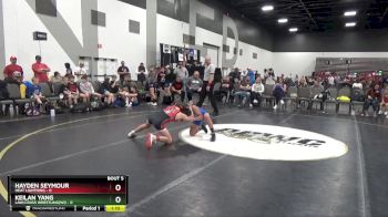 85 lbs Round 2 (8 Team) - Hayden Seymour, Heat Lightning vs Keilan Yang, LAW/Crass Wrestling(WI)