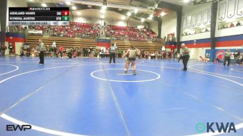 135-150 lbs Rr Rnd 1 - Ashland Hawk, Salina Wrestling Club vs Kyndal Austin, Sperry Wrestling Club