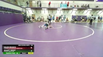 106 lbs Cons. Round 1 - Rowdy Angst, Victory Wrestling vs Kaleb Branch, Lebanon Yellowjacket Wrestling