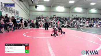 52 lbs Quarterfinal - Gatlen Ruminer, Sallisaw Takedown Club vs Rayce Luu, Pocola Youth Wrestling