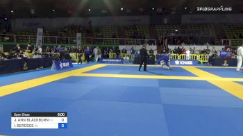 JULIA ANN BLACKBURN vs INES BERODES 2022 European Jiu-Jitsu IBJJF Championship