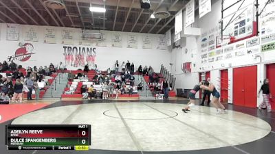 165 lbs Cons. Round 4 - Adeilyn Reeve, Boise vs Dulce Spangenberg, Meridian