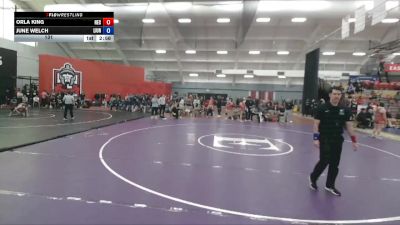 131 lbs Round 1 (12 Team) - Orla King, New England College vs June Welch, Liberty University