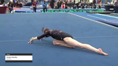 Kylee Hamby - Floor, Dynamo - 2021 Region 3 Women's Championships