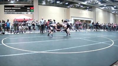 132 lbs Consi Of 64 #1 - Maddox Murakami, Great Oak HS vs Miles Miller, Rolling Hills WC