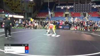 122 lbs Quarters - Kaylyn Harrill, Nebraska vs Kaylan Hitchcock, Kansas