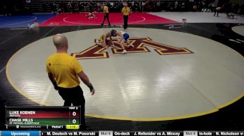 113 lbs Quarterfinal - Luke Koenen, Wayzata vs Chase Mills, St. Michael-Albertville