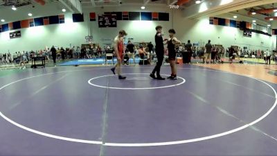 126 lbs Cons. Round 3 - Carson Miller, Great Neck Wrestling Club vs Isaiah Peppey, Arlington Wrestling Club