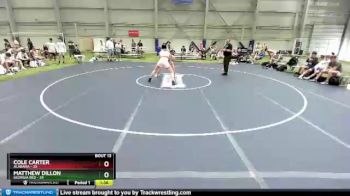 220 lbs Placement Matches (8 Team) - Cole Carter, Alabama vs Matthew Dillon, Georgia Red